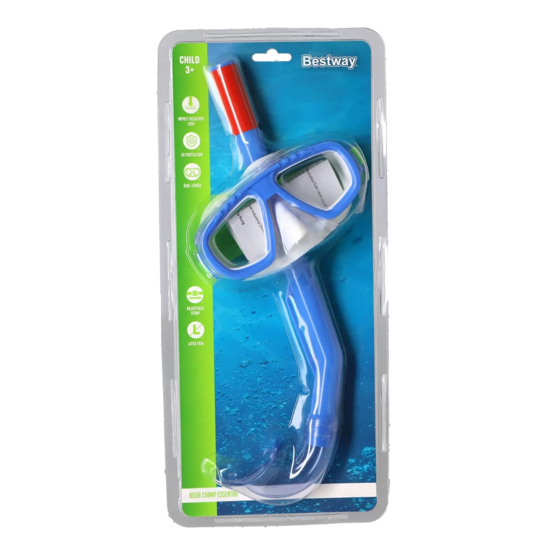 Bestway duikset 2 delig duikbril en snorkel 2 assorti