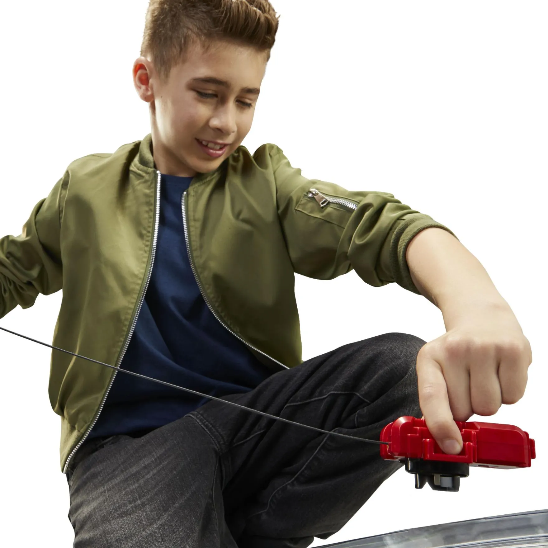 Beyblade x Deluxe String Launcher Set