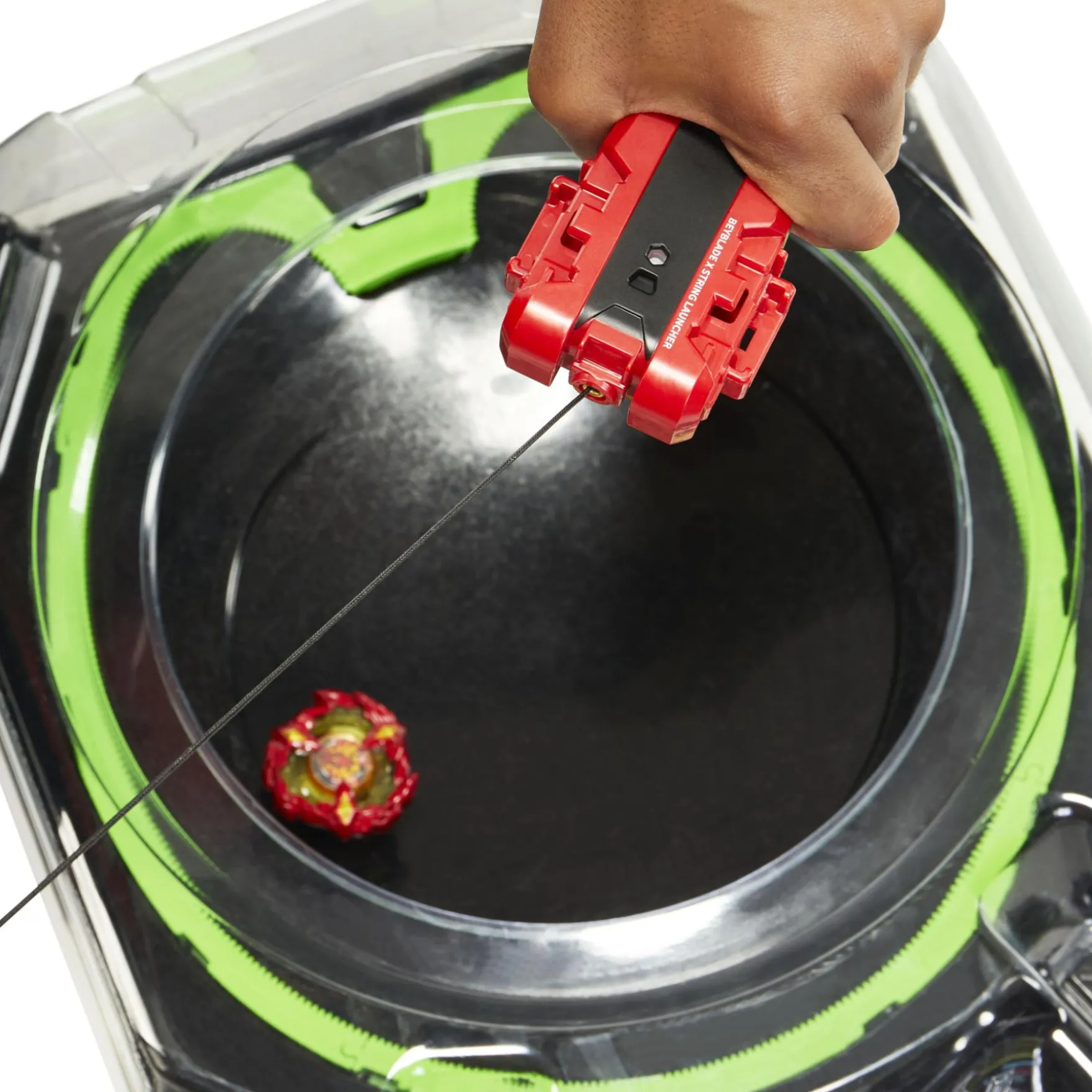 Beyblade x Deluxe String Launcher Set