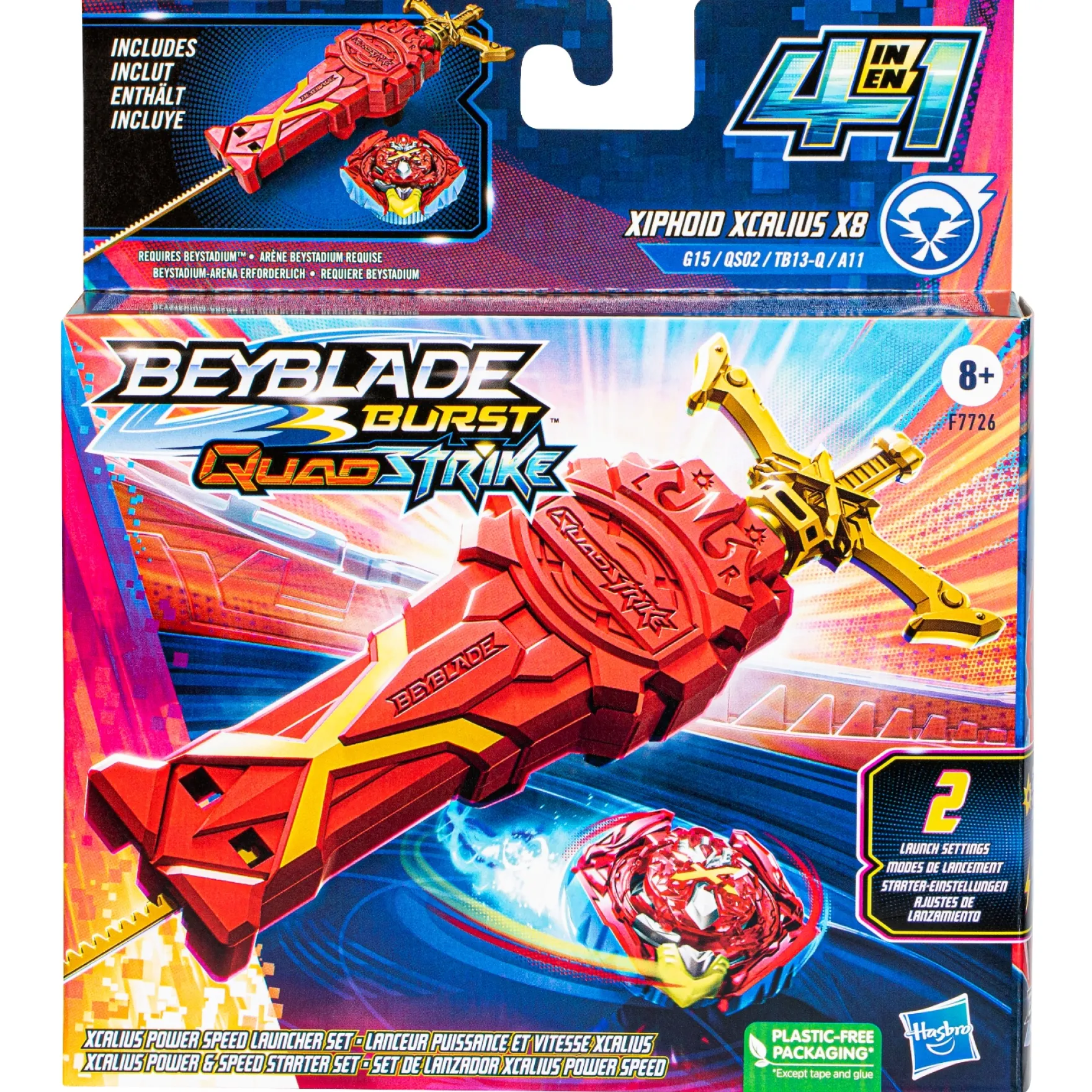 Beyblade Xcalius Power Speed Launcher Pack