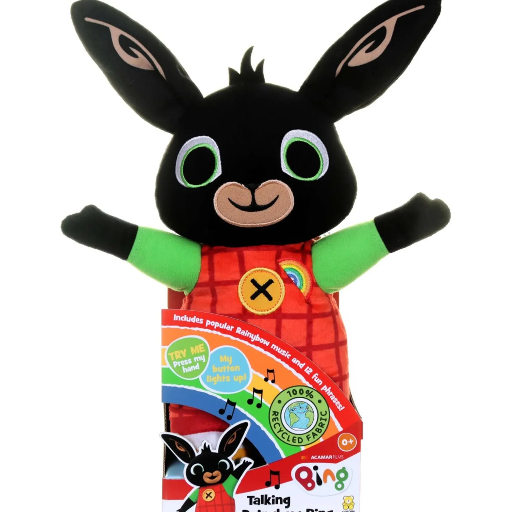 Bing pratende regenboog