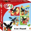 Bing Puzzel 4 In 1 - Kinder Puzzel