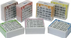 Bingokaarten 500 Stuks