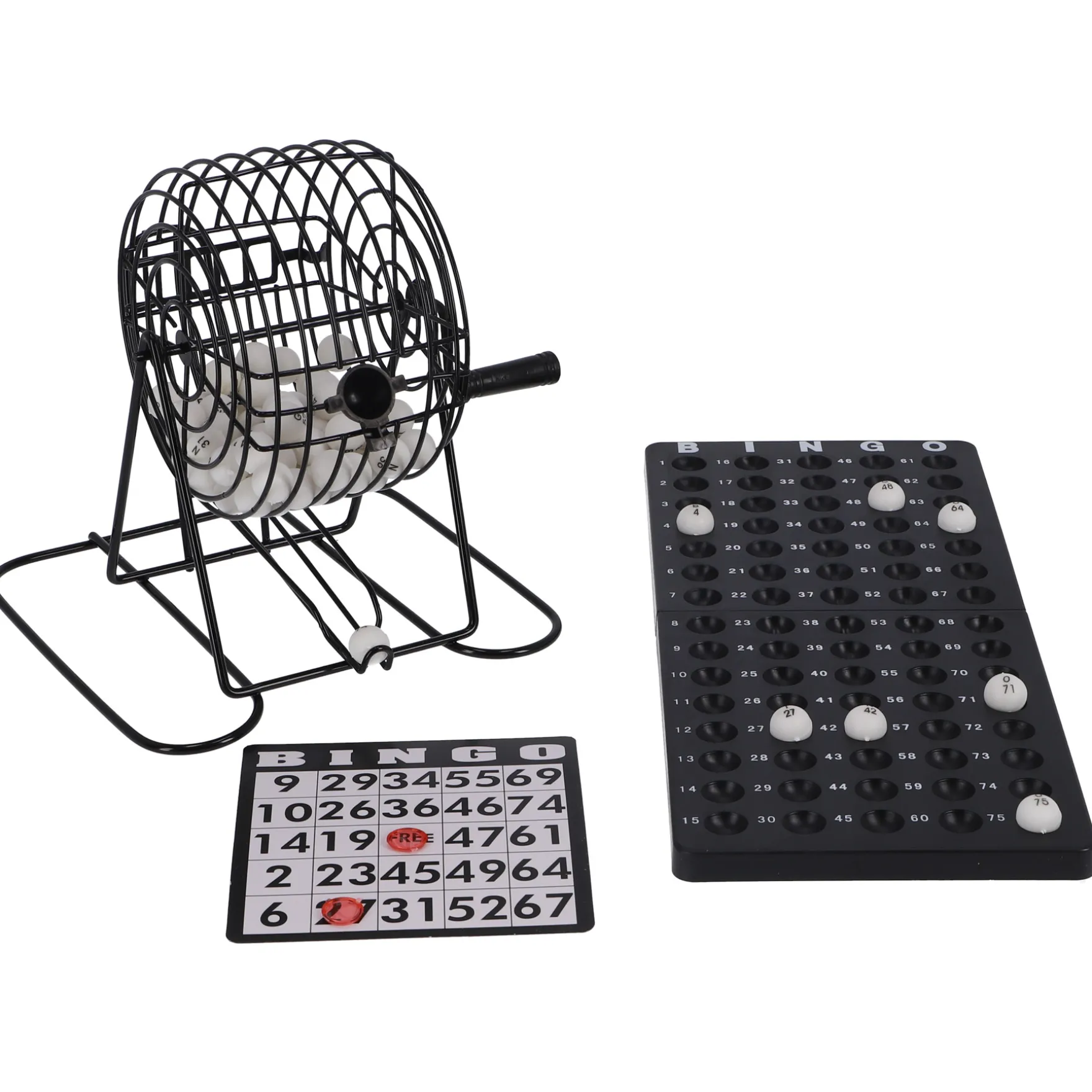 Bingomolen Metaal 75 Ballen