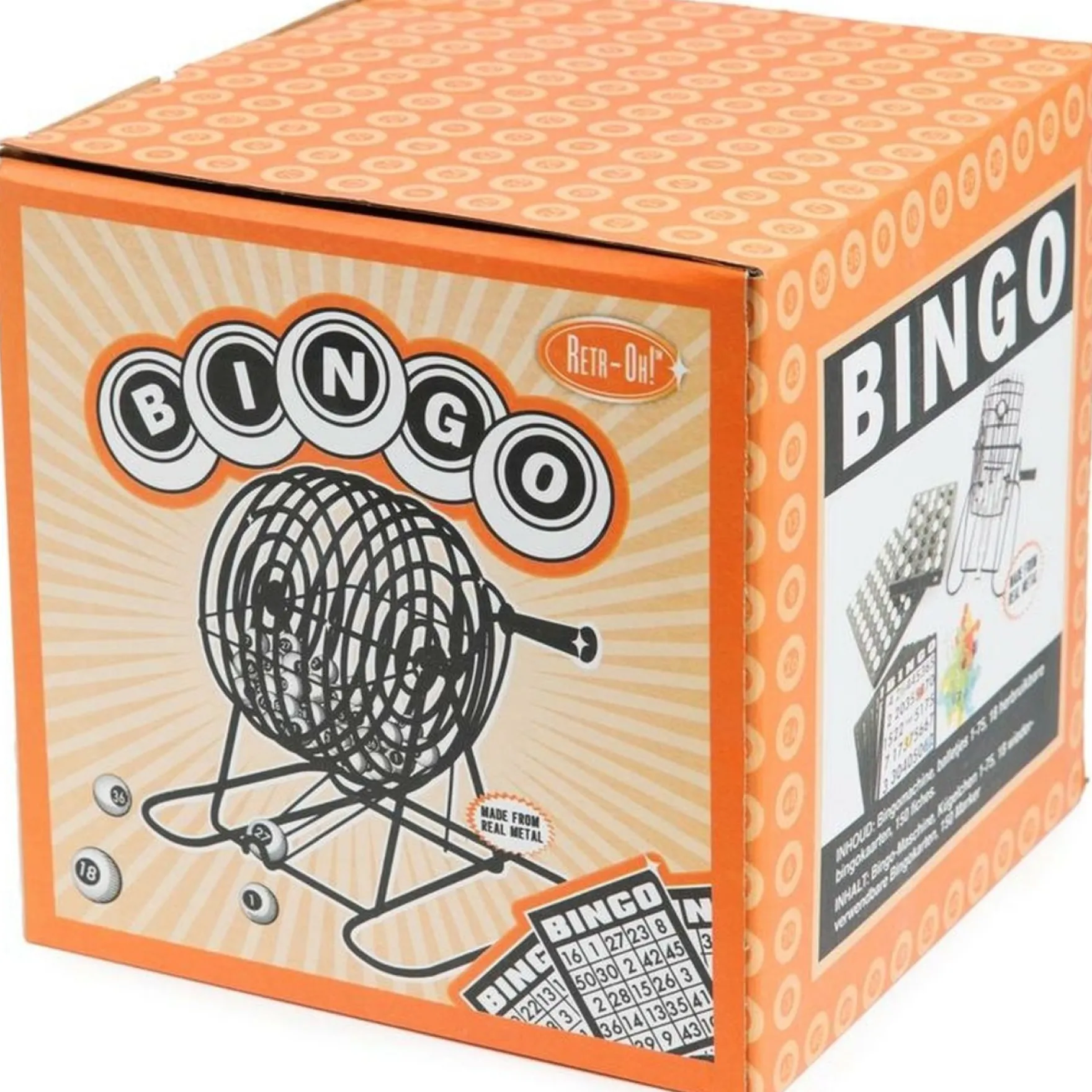 Bingomolen Metaal Retro 20 Cm