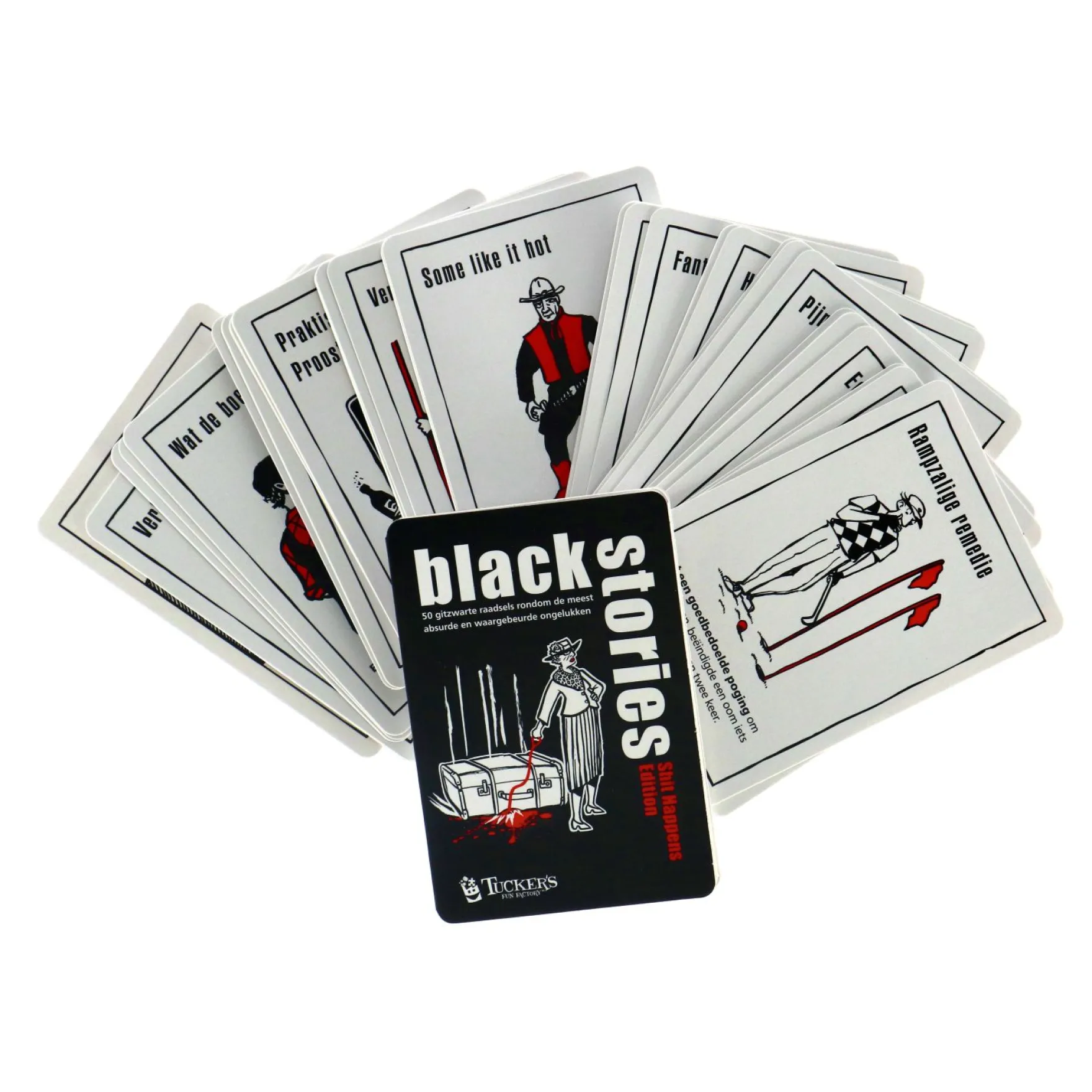 Black Stories Shit Happens - partyspel