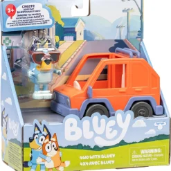 Bluey auto 4x4 inclusief Bluey figuur