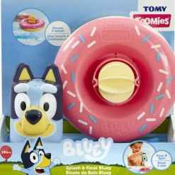 Bluey bad spatteren en drijven