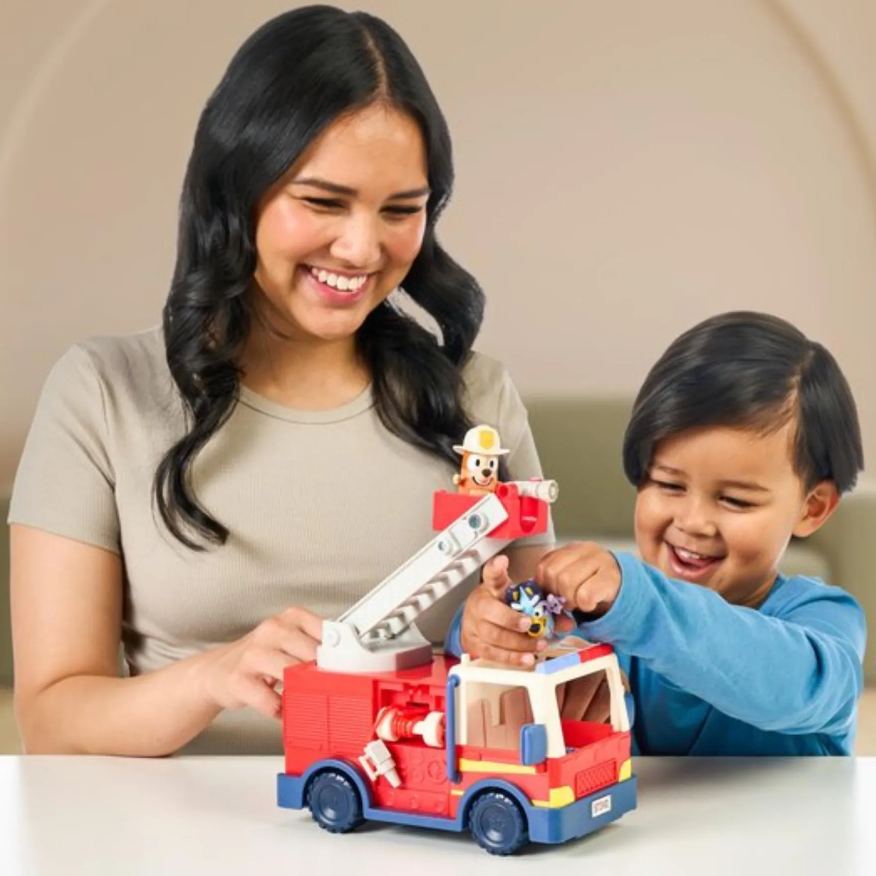 Bluey brandweerwagen