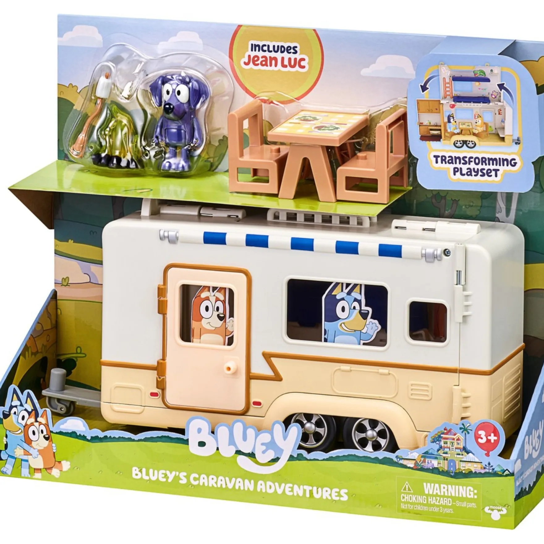 Bluey caravan speelset