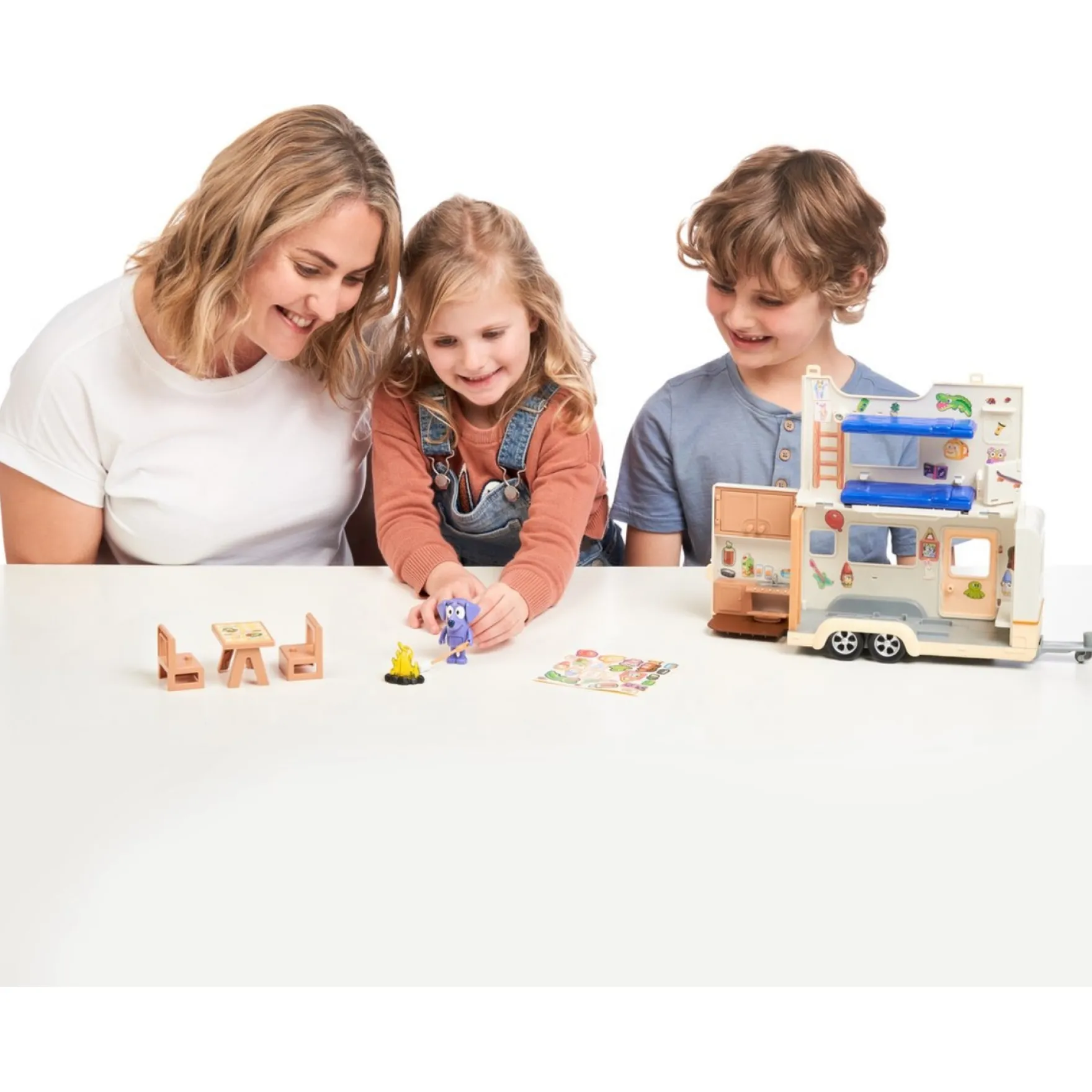 Bluey caravan speelset