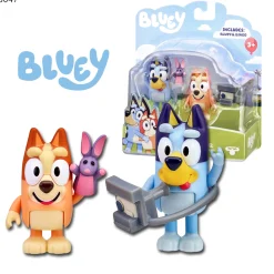 Bluey en bingo figuren 2 pack