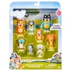 Bluey familie & vrienden set 8 delig