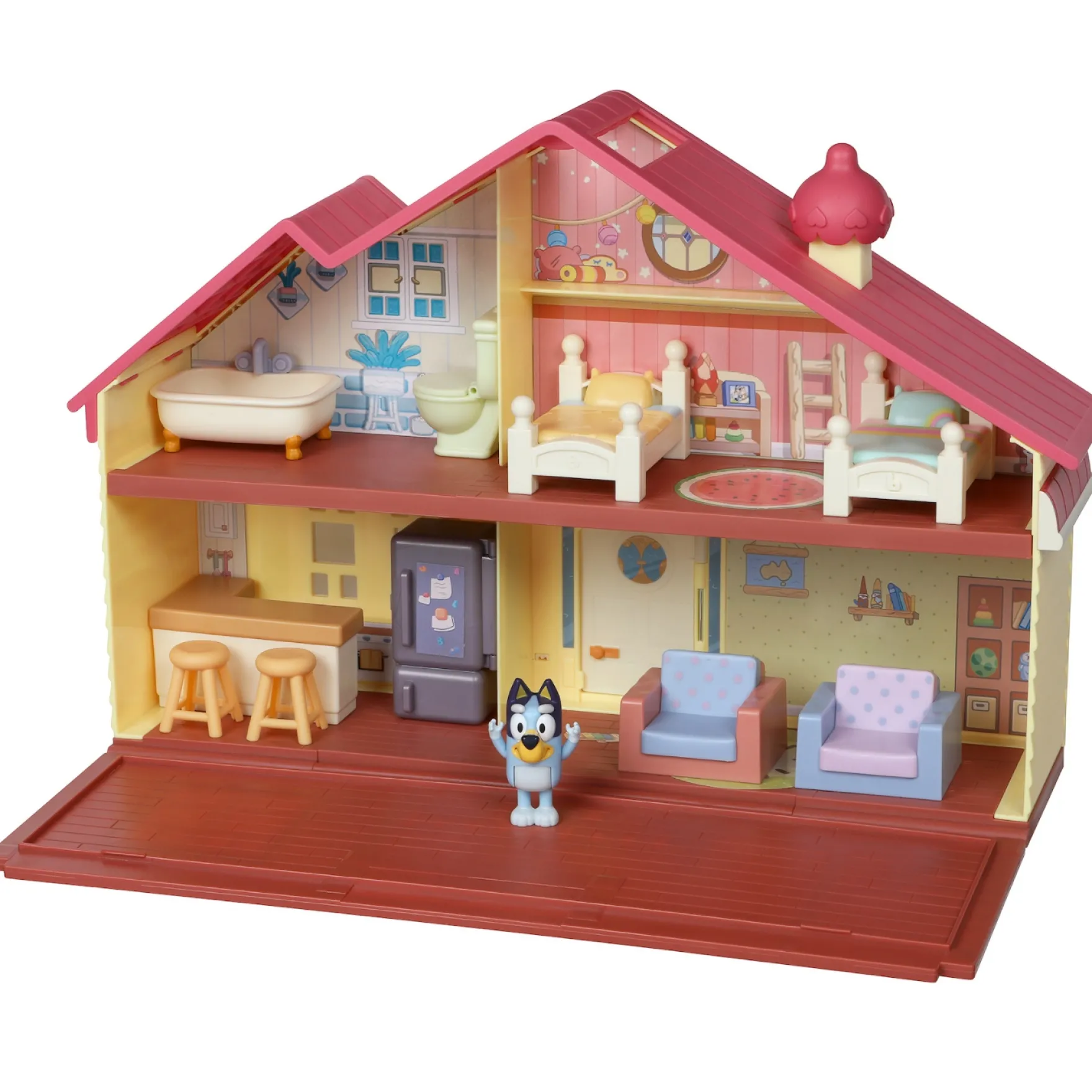 Bluey familiehuis speelset