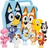 Bluey opbergkoffer met 8 figuren