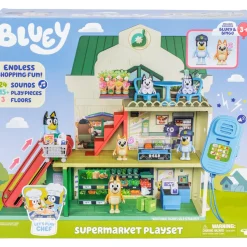 Bluey supermarkt speelset licht & geluid + figuren