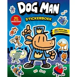 Boek Dog Man stickerboek