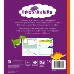 Boek Mijn Eerste Vriendenboek Dinosauriers