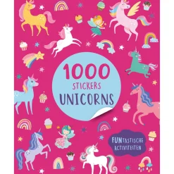 Boek Stickerboek 1000 Stickers Unicorn