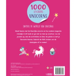 Boek Stickerboek 1000 Stickers Unicorn