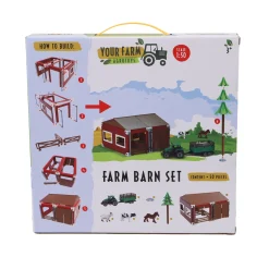 Boerderij Met Tractor En Dieren