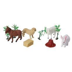 Boerderijdieren set 10 delig