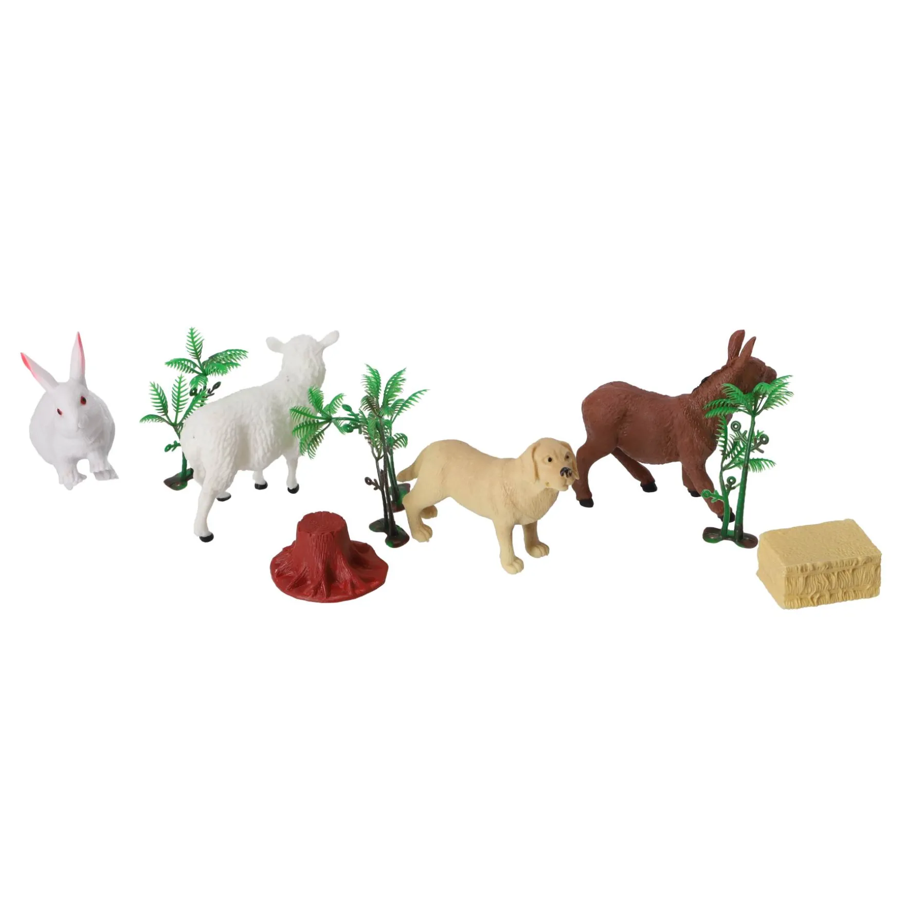 Boerderijdieren set 10 delig