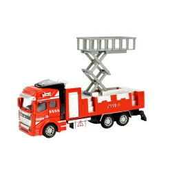 Brandweerauto die cast vrachtwagen 3 assorti