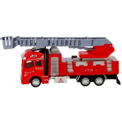 Brandweerauto die cast vrachtwagen 3 assorti