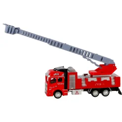 Brandweerauto die cast vrachtwagen 3 assorti