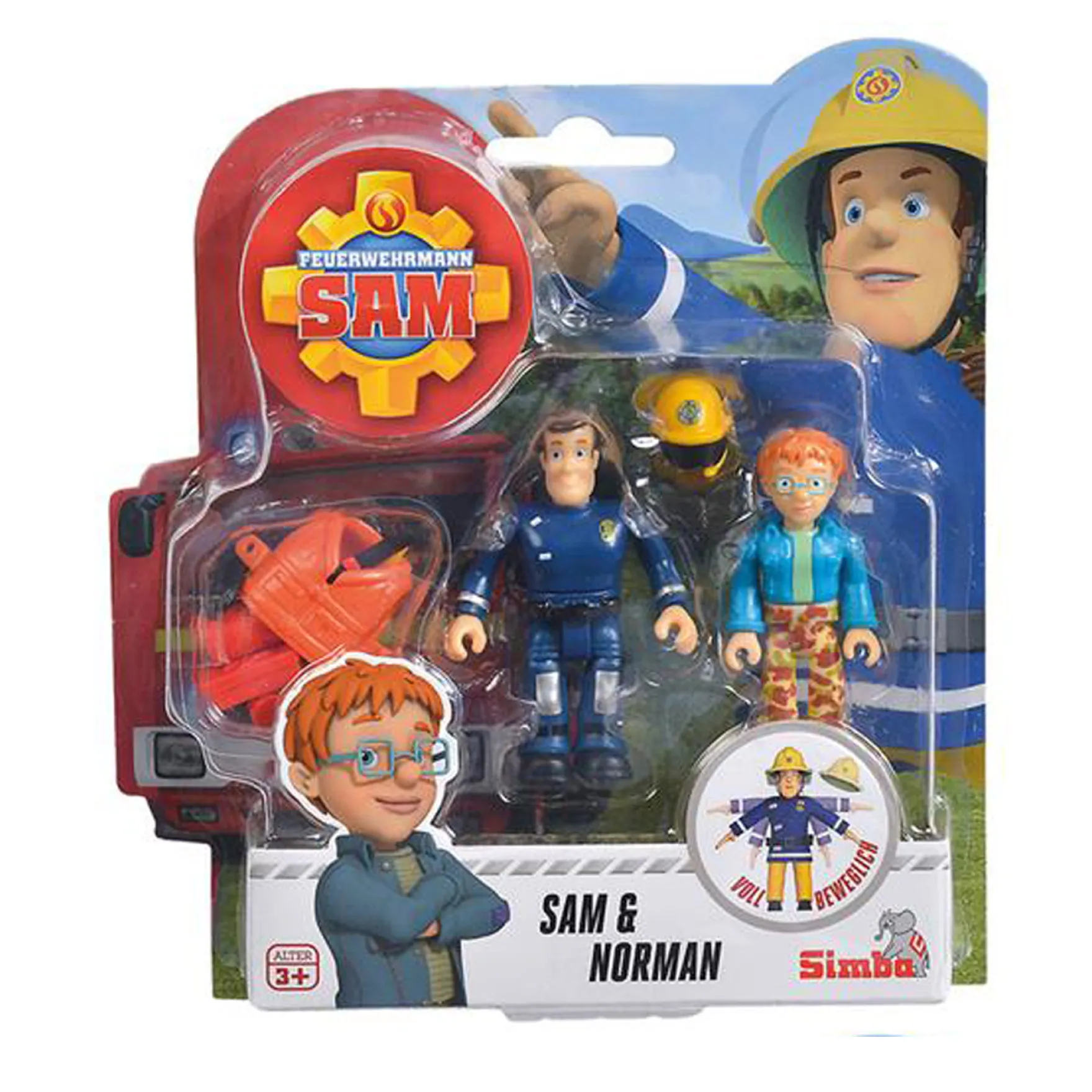 Brandweerman Sam Figuren 4 Assorti