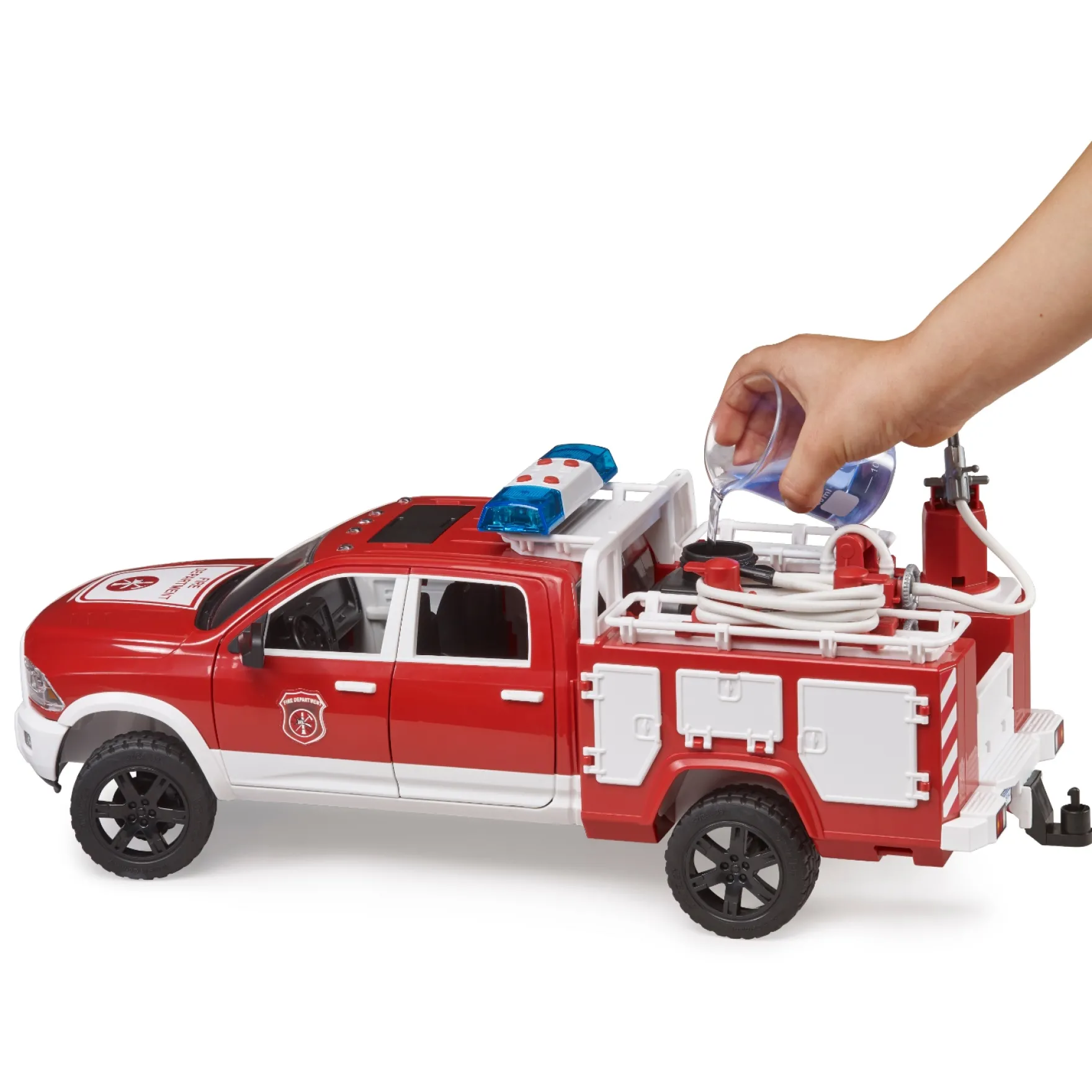 Bruder Auto Dodge RAM Brandweer B/O