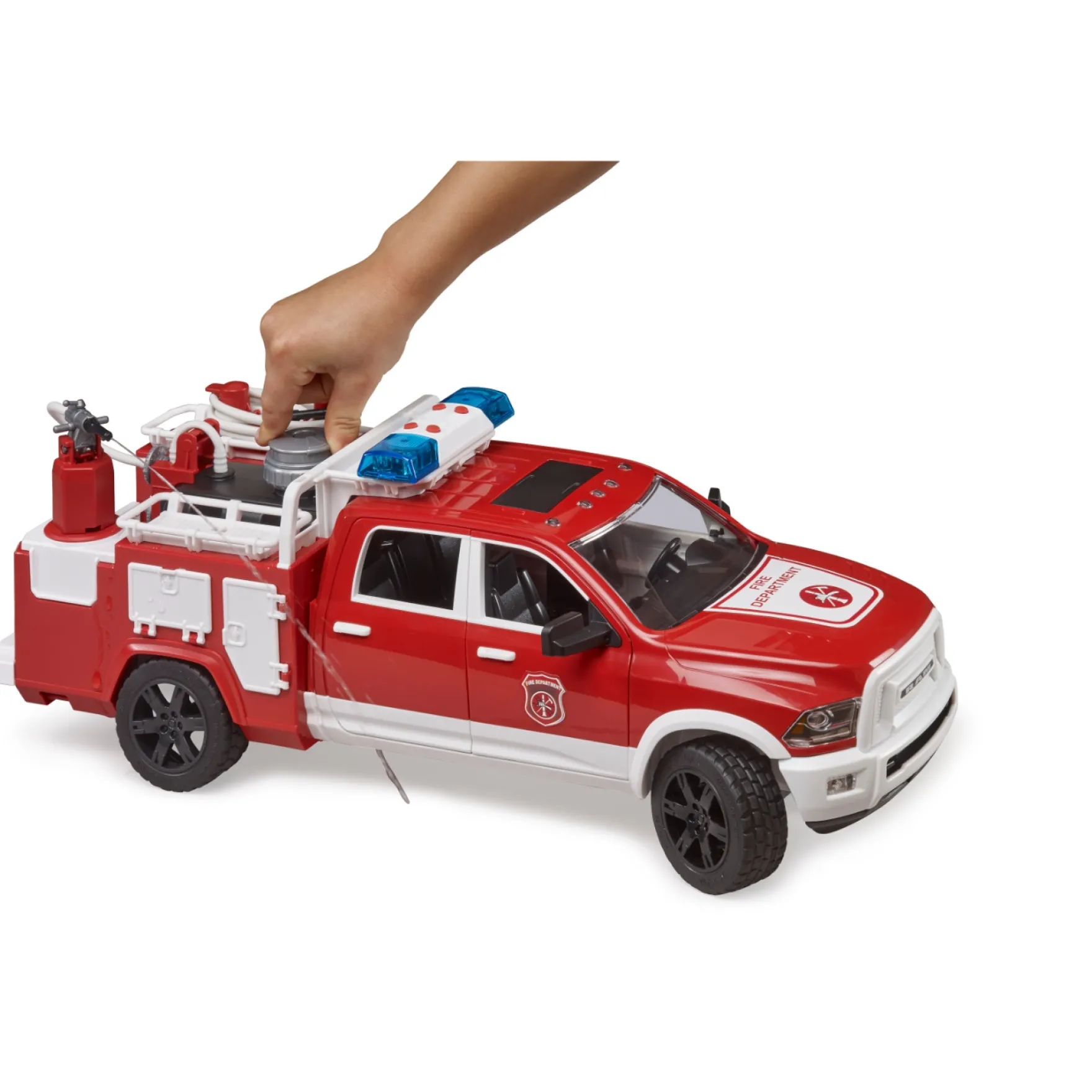 Bruder Auto Dodge RAM Brandweer B/O