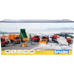 Bruder Auto Vrachtwagen MAN met Shovel Schaeffer