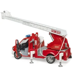 Bruder Brandweerauto met Ladder en Waterpomp +Licht en Geluid