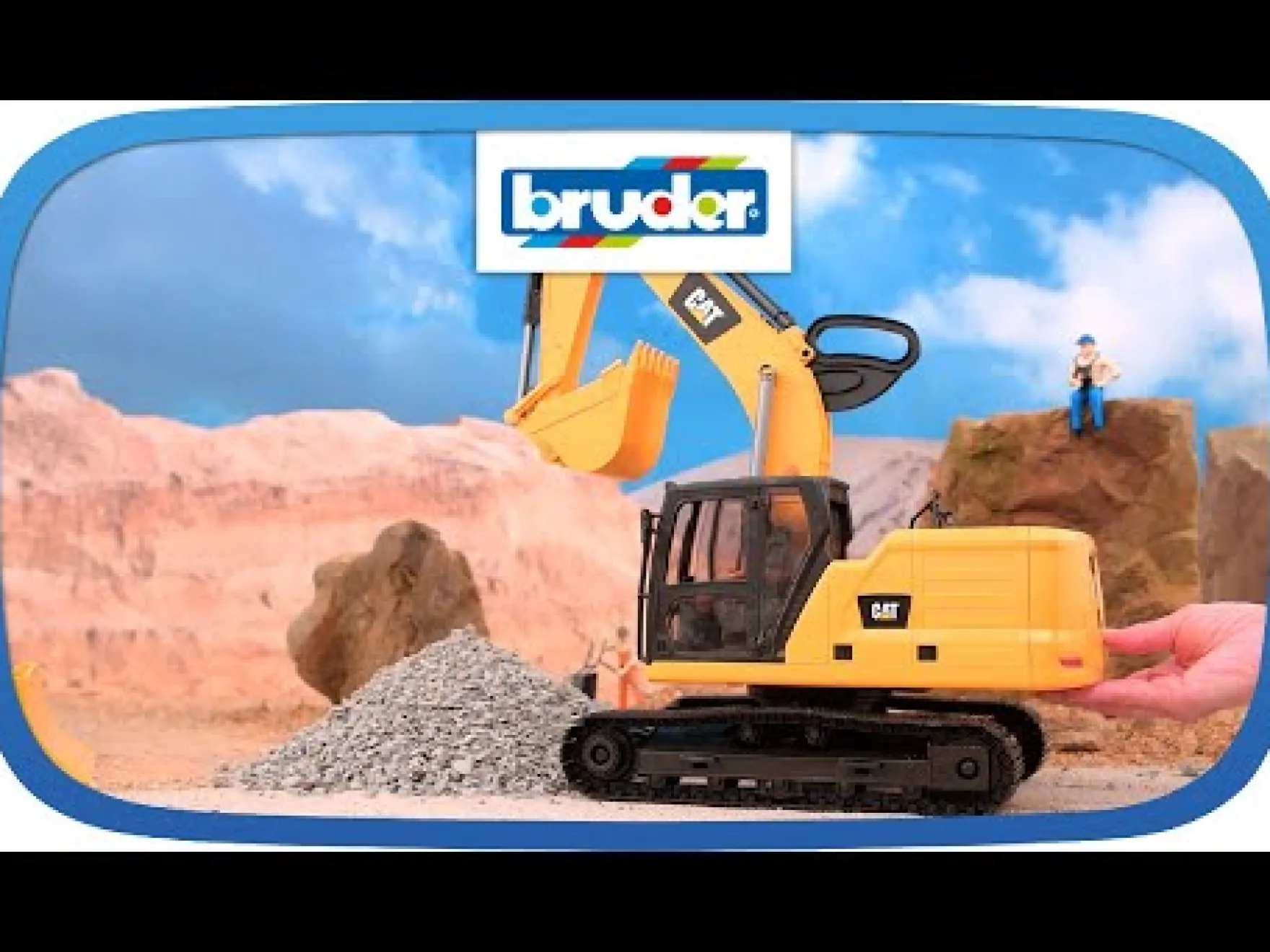 Bruder CAT Graafmachine