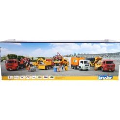 Bruder Dieplader MAN Met Telescooplader