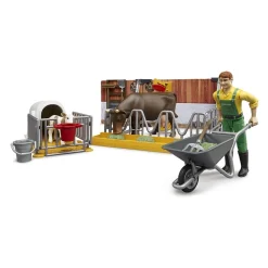 Bruder Koeienstal Met Figuur