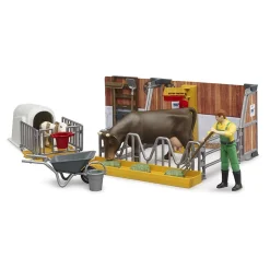 Bruder Koeienstal Met Figuur