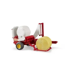 Bruder Tractor Aanhanger Strobalen Wikkelaar