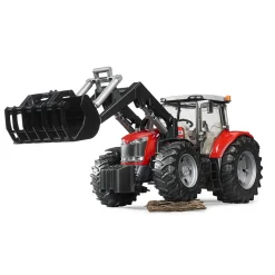 Bruder Tractor Massey Fergusen 7624 Met Frontlader