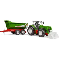 Bruder tractor met frontlader