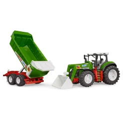 Bruder tractor met frontlader