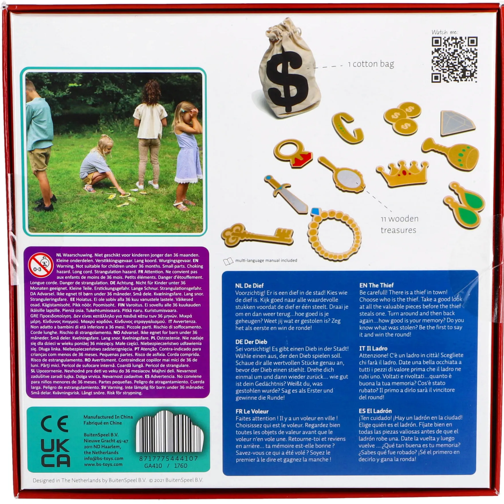 BS Toys De Dief - kinderspel