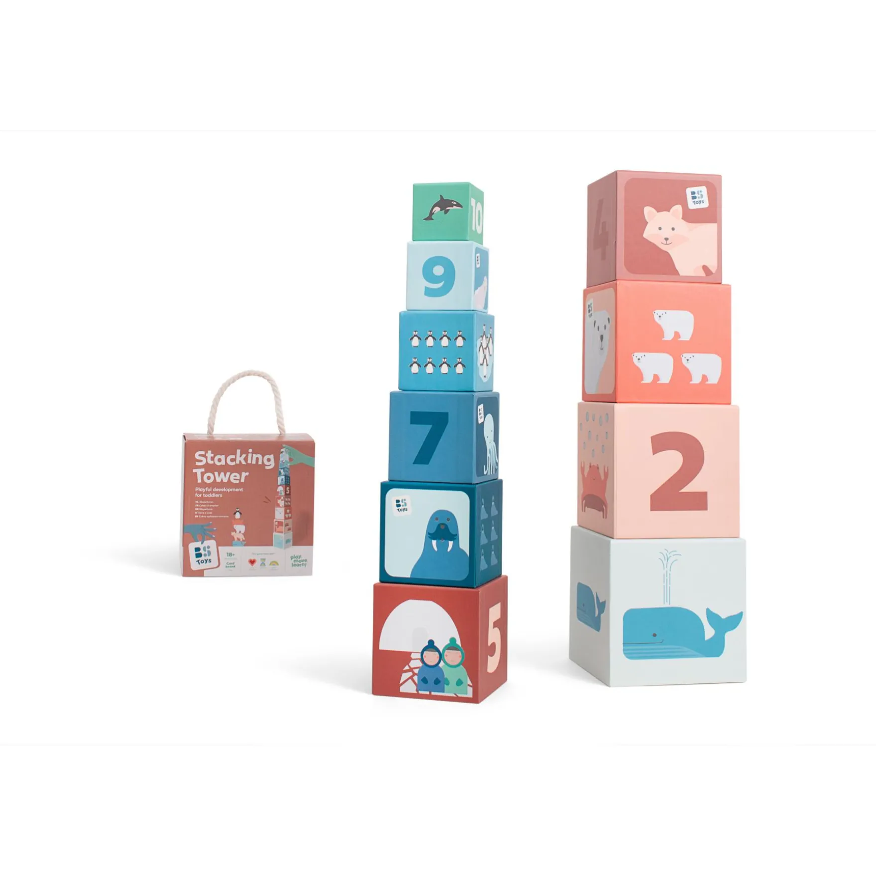 BS Toys Spel Stapeltoren