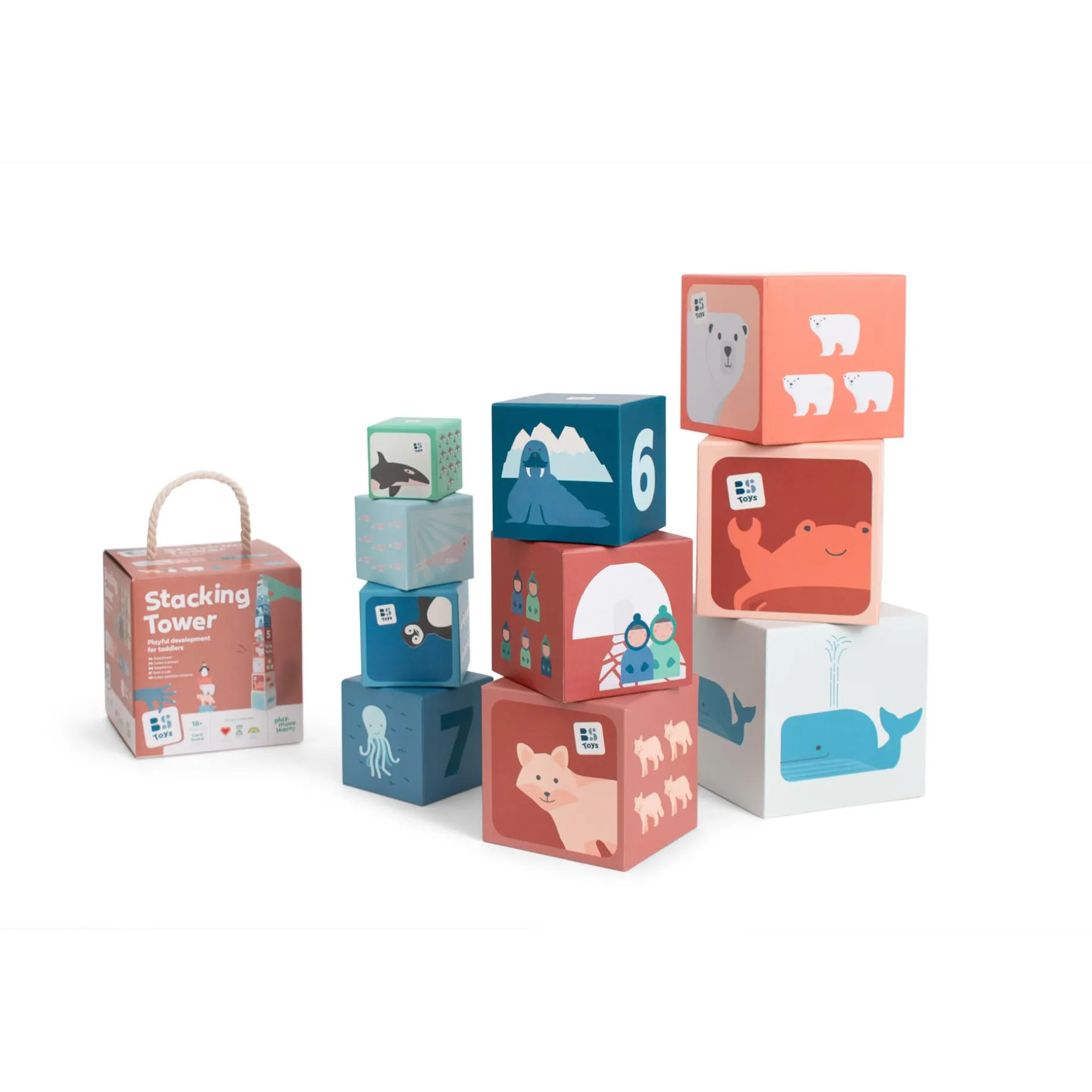 BS Toys Spel Stapeltoren