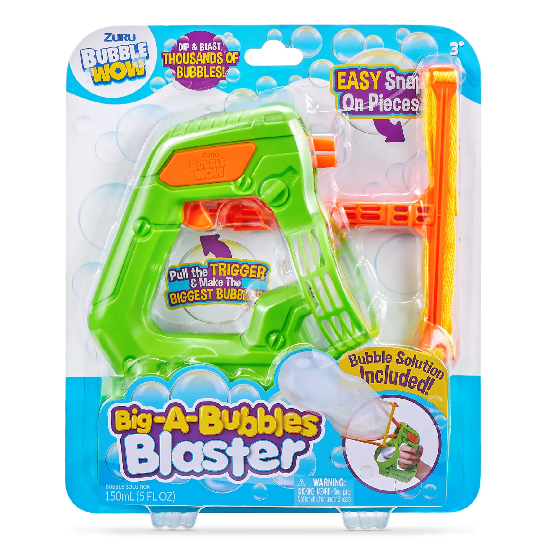 Bubble Wow Big A Bubbles Blaster Series 1 Assorti