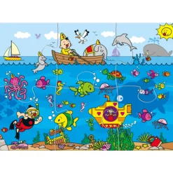 Bumba Puzzel 9st Zeedieren