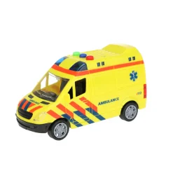 Cars ambulance truck Nederlands frictie met licht  en geluid