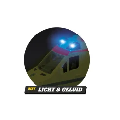 Cars ambulance truck Nederlands frictie met licht en geluid